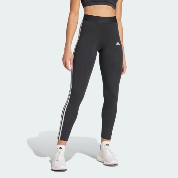rip zone and Adidas leggings (pack of three) in grey, black and burgundy - Picture 3 of 3
